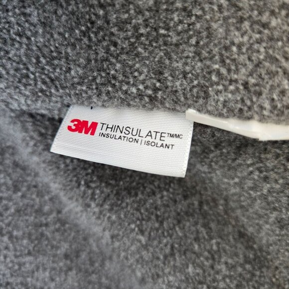 L.L. Bean Fleece Lined Warm Up Bomber Jacket Size Large - Picture 7 of 8